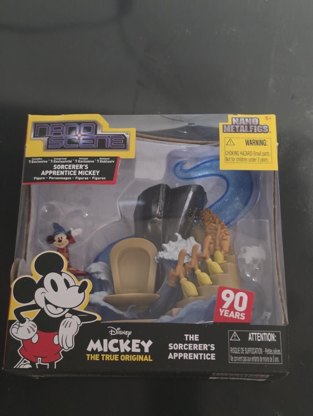 NEW! Jada Nano Metalfigs Disney Mickey "The Sorcerer's Apprentice" NANO Scenes!